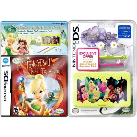 Tinker Bell and the Lost Treasure with Case Bundle for Nintendo DS