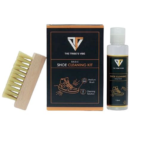 Buy The Tribes Vibe Basic Shoe Cleaning Kit | Cleaning Solution 110ml ...