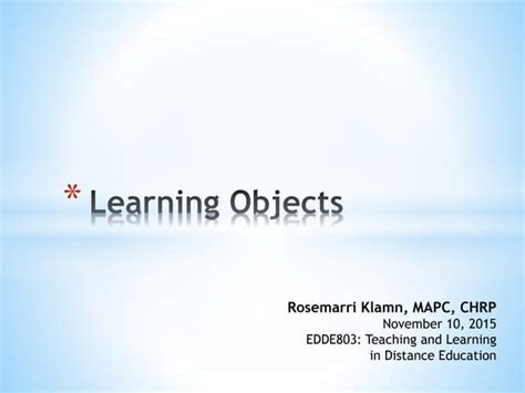 Image result for Learning Objects