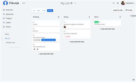 The to do app to organize your life & work | Vikunja Cloud