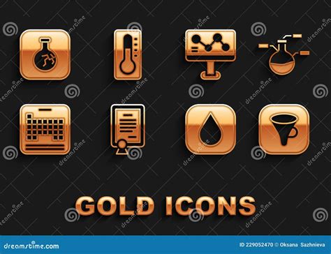 Water Periodic Table Royalty-Free Stock Photography | CartoonDealer.com ...