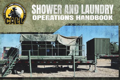 Shower and Laundry Operations Handbook | Article | The United States Army