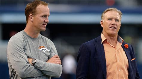 John Elway looks to his own career to help extend Peyton Manning's ...