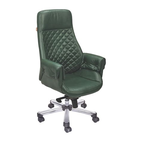 Eleganza-4 High Back Leatherette Chair by Geeken | Modern Design