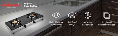 Sunflame CRYSTAL 2B PLUS SS DX Gas Stove : Amazon.in: Home & Kitchen