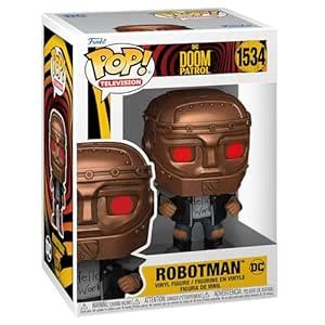 FUNKO POP! TELEVISION: Doom Patrol - Robotman : Amazon.in: Toys & Games