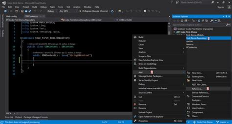 Code First Approach Entity Framework in MVC 的图像结果
