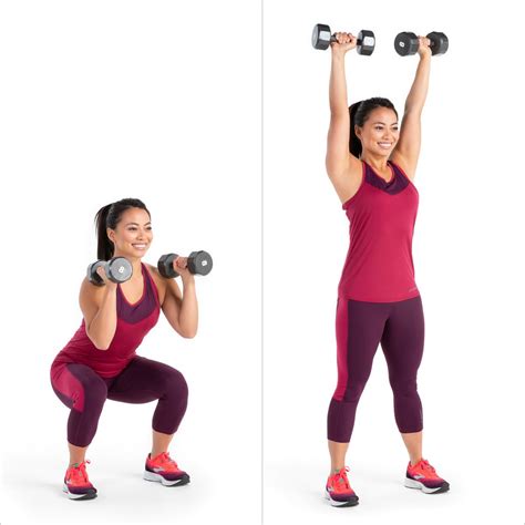 Standing Dumbbell Overhead Press at Sandra Willis blog
