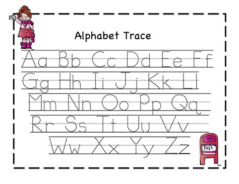 42 Educative Letter Tracing Worksheets - Kitty Baby Love