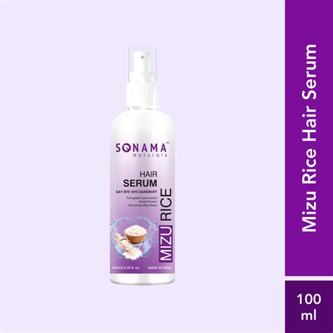 Unleash Your Hair's Full Potential: Mizu Rice Hair Serum – Sonama Naturals