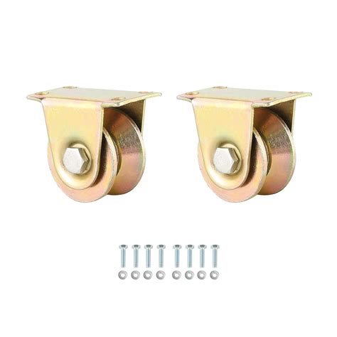 NATGAI 2 Pack 2 Dia.Sliding Gate Roller Steel V India | Ubuy