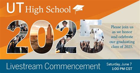 UT High School 2025 Virtual Graduation Commencement Ceremony, Online ...