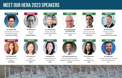 Speakers - Hong Kong ESG Reporting Awards (HERA)