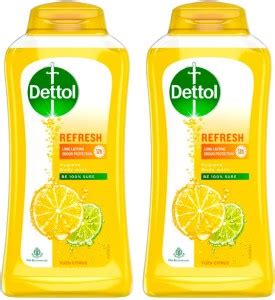 Dettol Refresh Body Wash, Yuzu Citrus, Shower Gel Antiseptic Fresh With ...