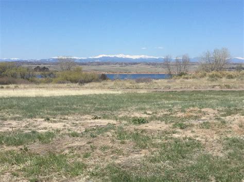 Bingham Lake with mountains in the background. The Pinery neighborhood ...