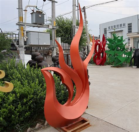 不锈钢凤凰雕刻 - 卓景雕塑公司