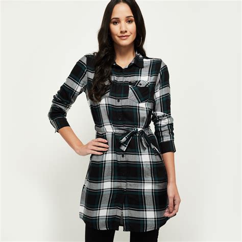 MAX Checked Tie-Up Waist Shirt Tunic | Max | Yelahanka | Bengaluru