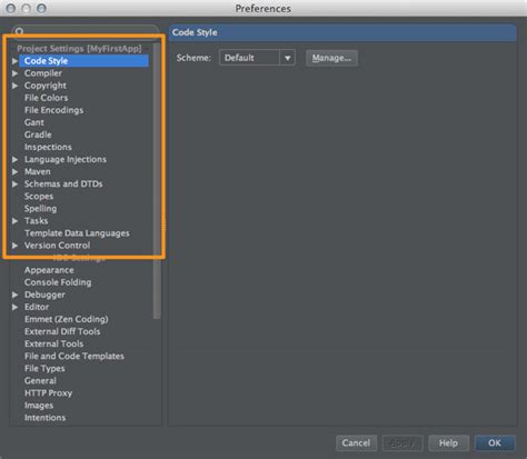 Image result for Android Studio Preferences Settings