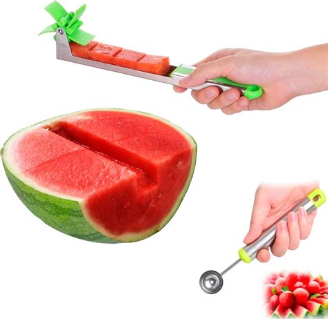 Amazon.com: Stainless Steel Watermelon Puncher Cutter - Melon Opener ...