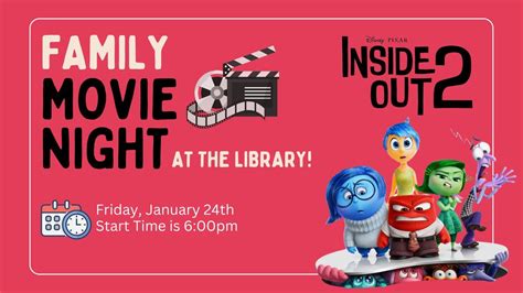Family Movie Night: Inside Out 2, 101 S Vine St, Pataskala, OH, United ...
