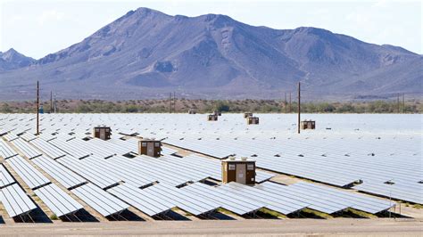 Behold The World's Largest Solar-Panel Power Plant -- In Arizona