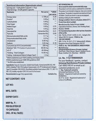 Collaflex Pro Plus Capsule 10 - Uses, Side Effects, Dosage, Price ...