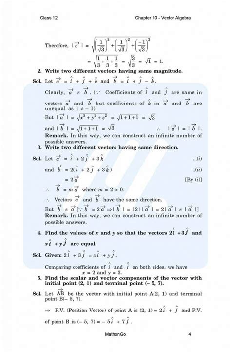 Image result for Class 12 Math NCERT Ch 10 Exercise 10.4 Score Plus