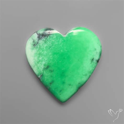 Variscite | Australian Variscite Heart (21X21X4 mm) | Gemstones For Sale