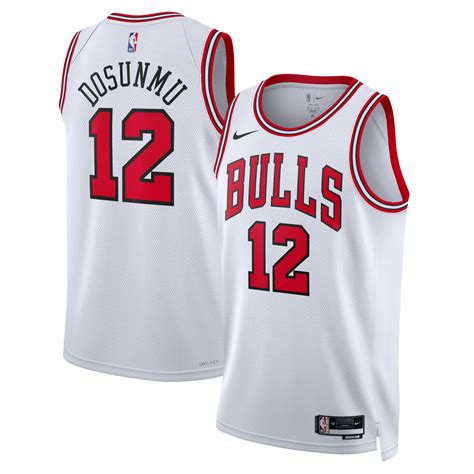 Mens Chicago Bulls Ayo Dosunmu 2022/23 Association Edition Basketball ...