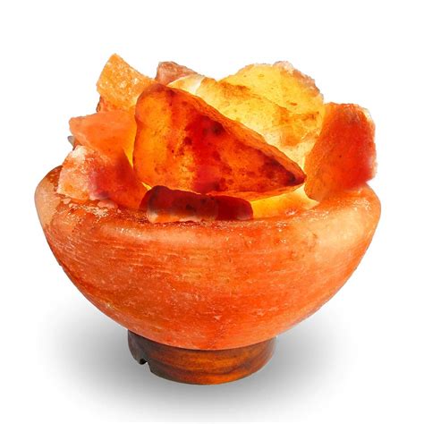 Buy Mind,Body & Soul ® * (FIRE Bowl) * Shape Himalayan Rock Salt LAMP ...