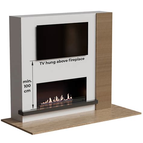 Tv Above Gas Fireplace Modern Frameless Corner Gas Fireplaces | Flare