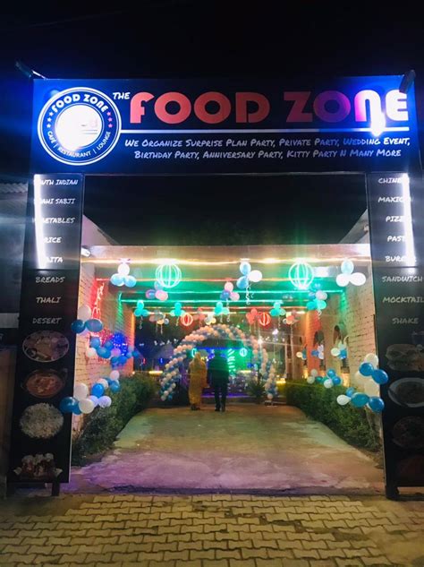 Menu at The Food Zone Pure Vegetarian Restaurant, Jodhpur, Bhaskar Cir