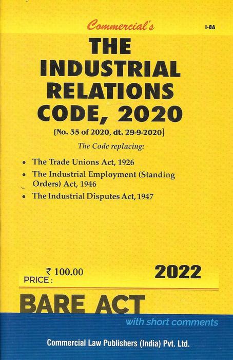 Industrial Relations Code – M&J Services - The Eclectic Law Bookstore