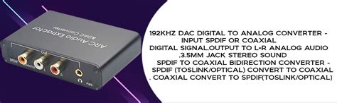 Sprugal HDMI ARC Audio Extractor | Optical Fiber, Coaxial Support 5.1 ...