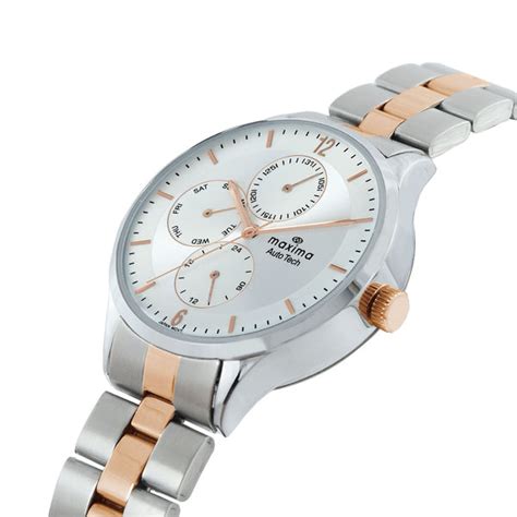 Maxima Athena Collection Multifunction Analog Watch For Women 71670CML