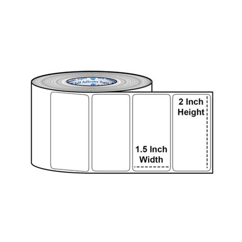 SRK Direct Thermal Barcode Label Sticker 2 x 1.5 inches@best in India ...