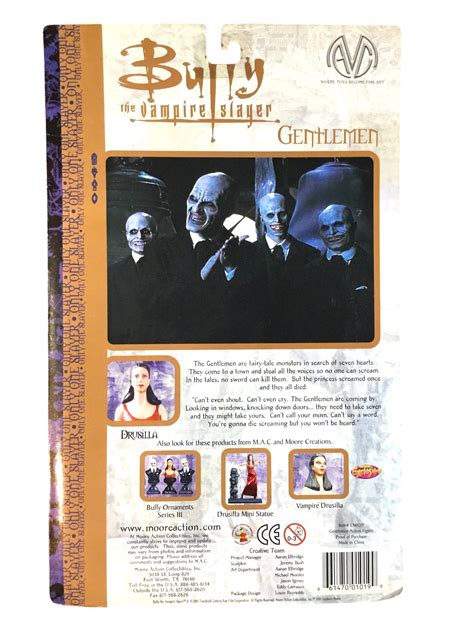 2001 BUFFY THE VAMPIRE SLAYER GENTLEMEN RARE & RETIRED UNOPENED ...