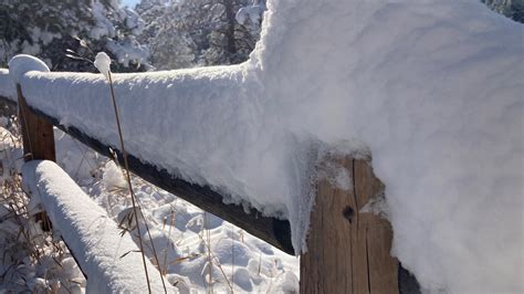 Storm drops dramatically different snow totals in Colorado | 9news.com