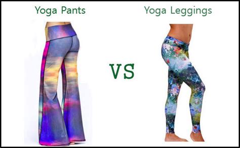 Difference between Yoga Pants and Yoga Leggings