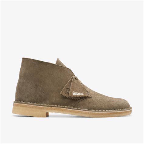 Mens clarks suede desert boots online