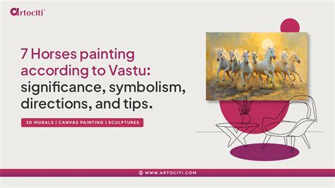 7 Horses Painting According to Vastu: Significance, Symbolism, Directi ...