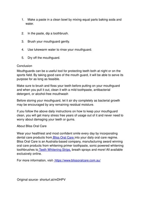 PPT - How to keep your mouthguard clean. PowerPoint Presentation, free download - ID:11827747