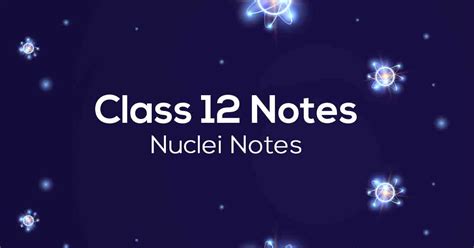 Nuclei Chapter Class 12 的图像结果