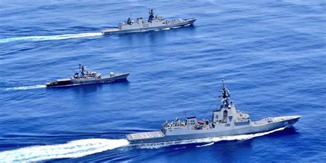 India, Aus navies begin PASSEX in East Indian Ocean Region | Australia ...