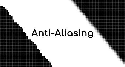 Computer Graphics Anti-Aliasing 的图像结果