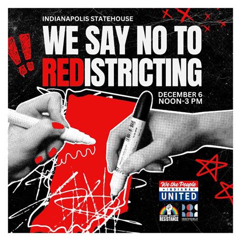 PROTEST! - Unite Against Redistricting , Indiana State House ...