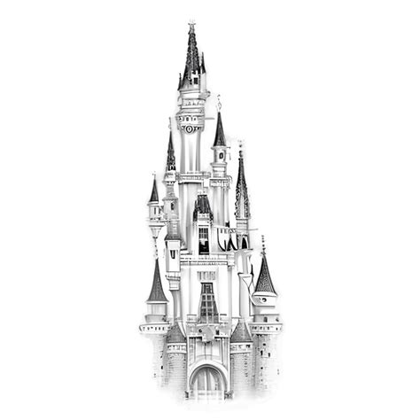 Cinderella Castle Outline