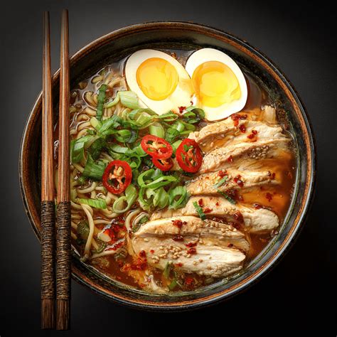 Spicy Chicken Ramen Bowl