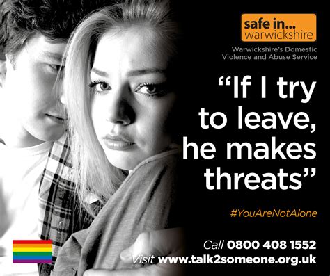 Warwickshire joins the UK SAYS NO MORE campaign to end Domestic Abuse ...