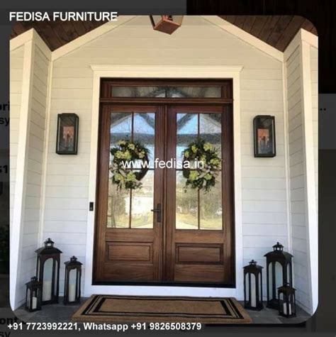 Wooden Door Design Main Door Grill Designs For Flats Mirror Door Design ...